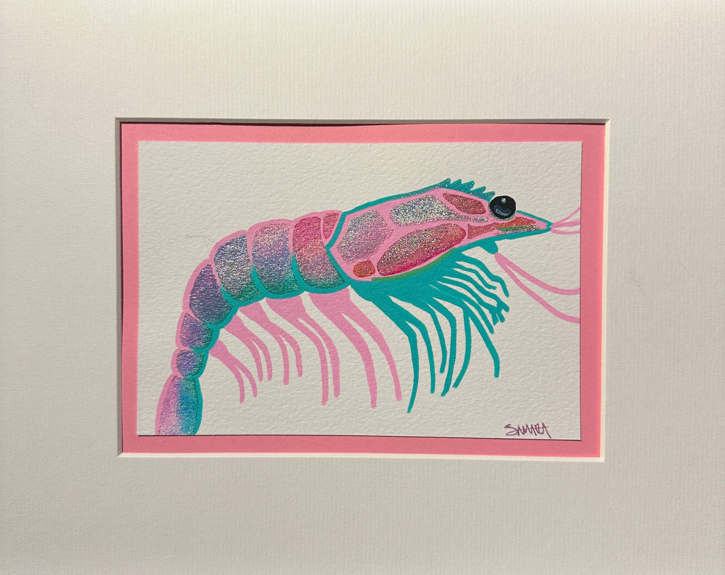 Disco Shrimp, Pink